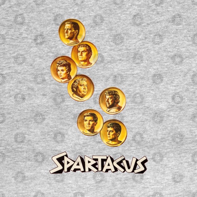 Spartacus Movie Poster by MovieFunTime